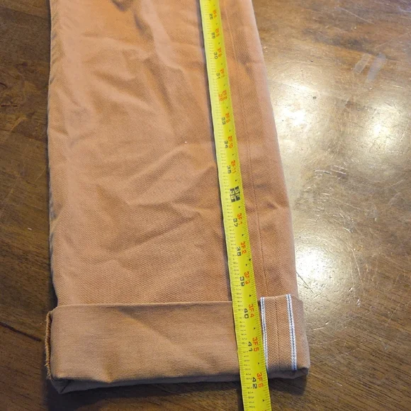 Taylor Stitch Slim Fit Tan Pants - Picture 10 of 12